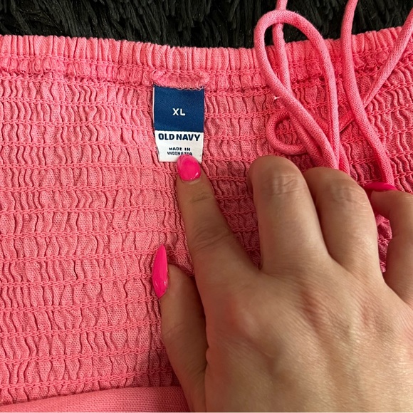 SOLD ✂️ NWOT Linen Blend Crop Top - Picture 4 of 9